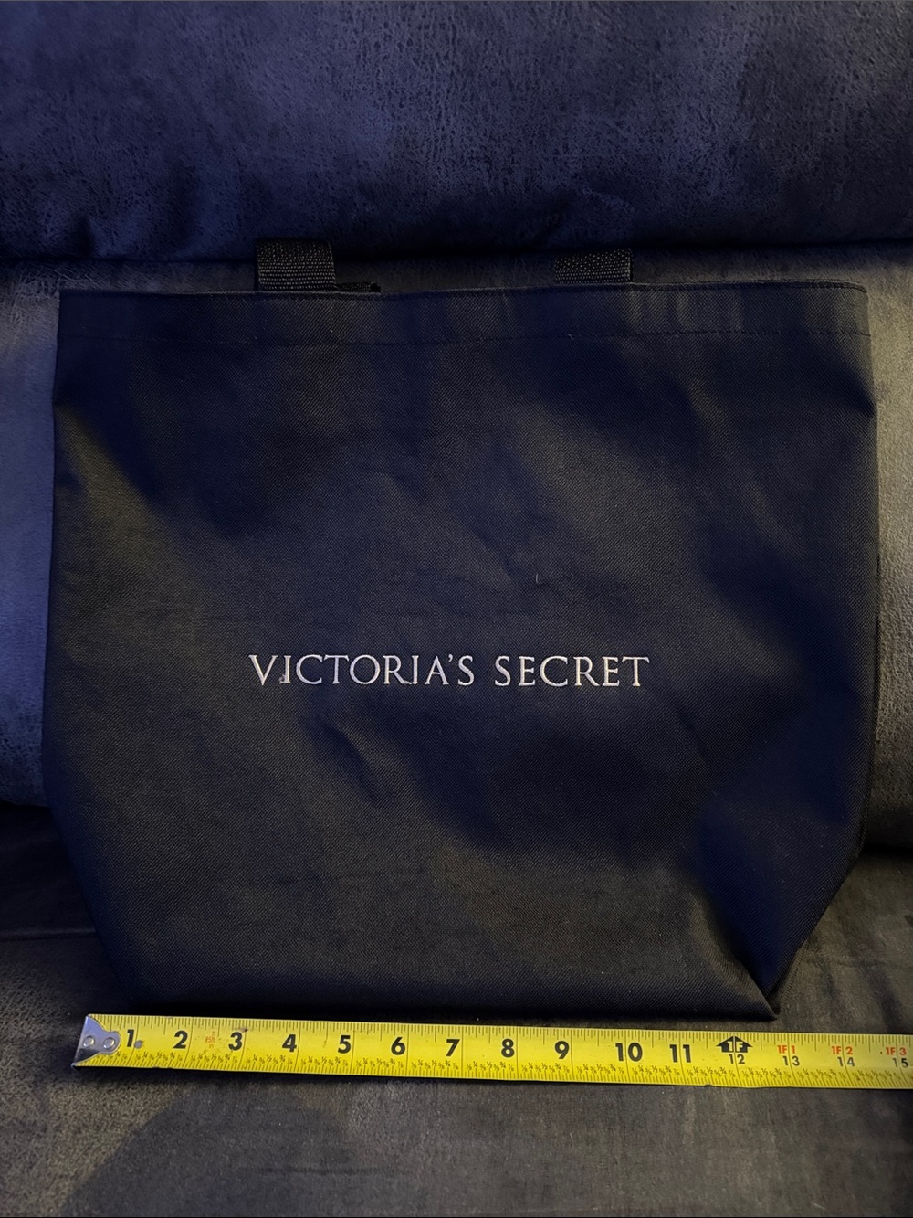 Victoria's Secret Black Tote with White Logo